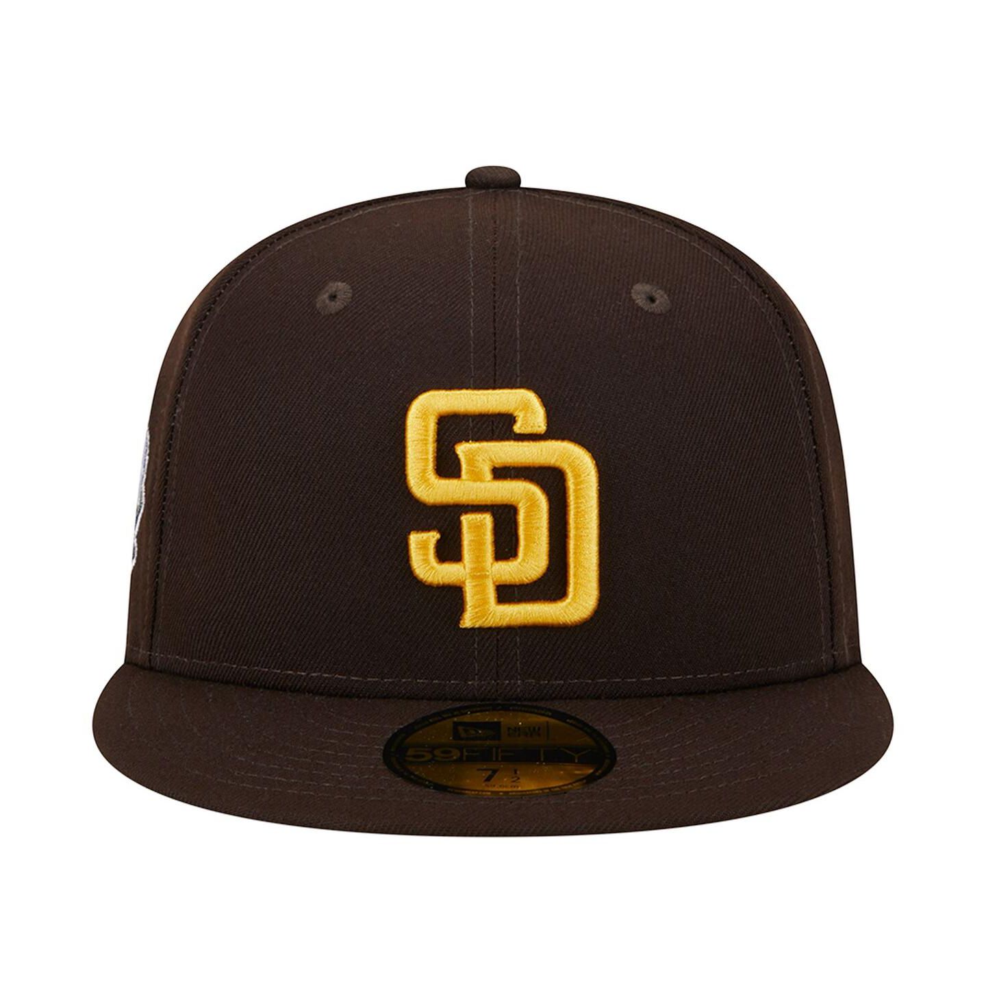 Мужская бейсболка New Era San Diego Padres 2016 MLB All-Star Game 59FIFTY, Brown — фото 3