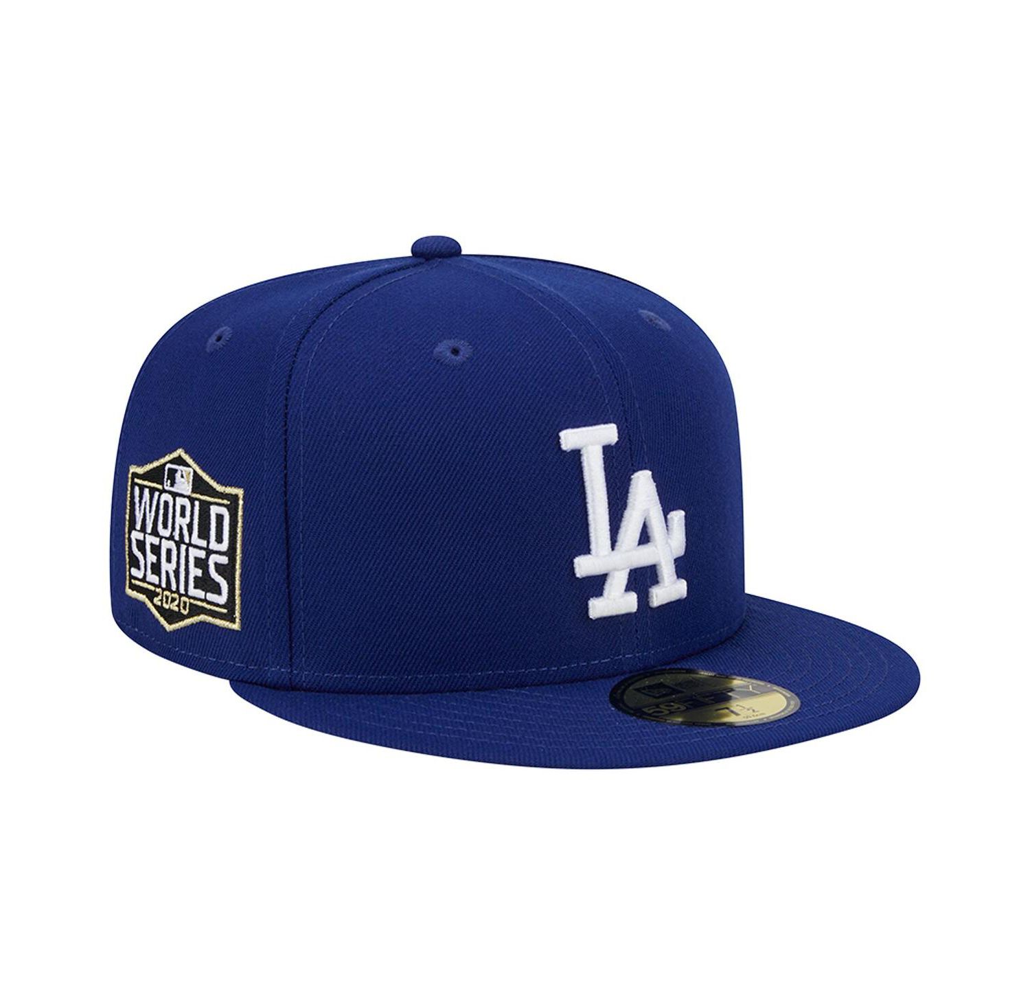 Men's Royal Los Angeles Dodgers 2020 World Series Team Color 59FIFTY Fitted Hat