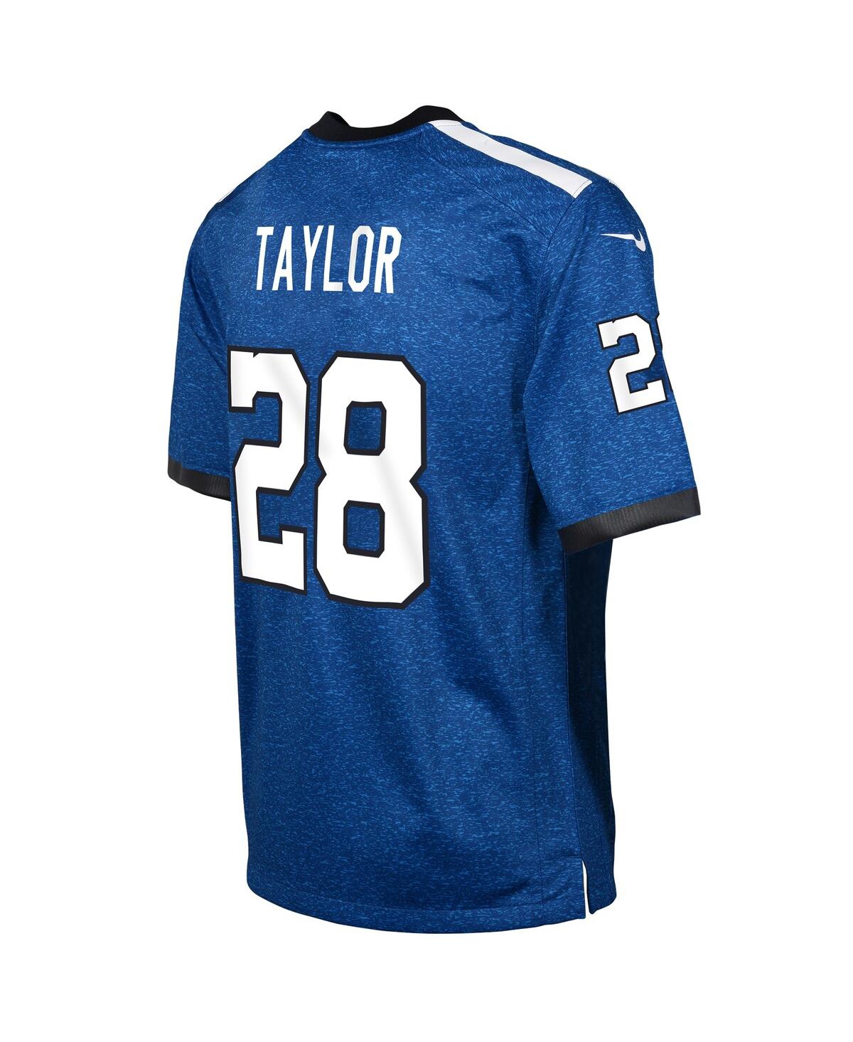 Nike Big Boys Jonathan Taylor Indianapolis Colts Indiana Nights Alternate Game Jersey -Black