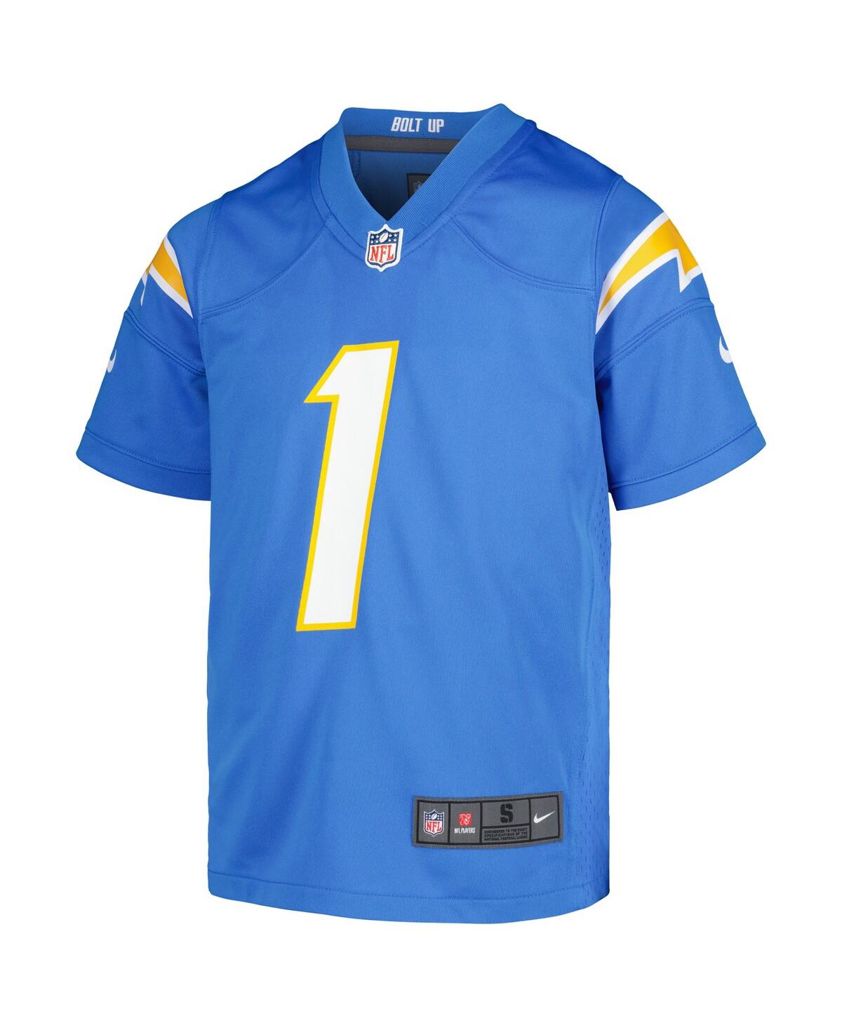 Big Boys Nike Quentin JohnstonLos Angeles Chargers Game Jersey - Powder Blue