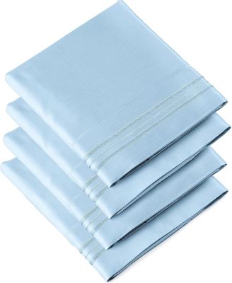 Pillowcase Set of 4 Soft Double Brushed Microfiber - Queen