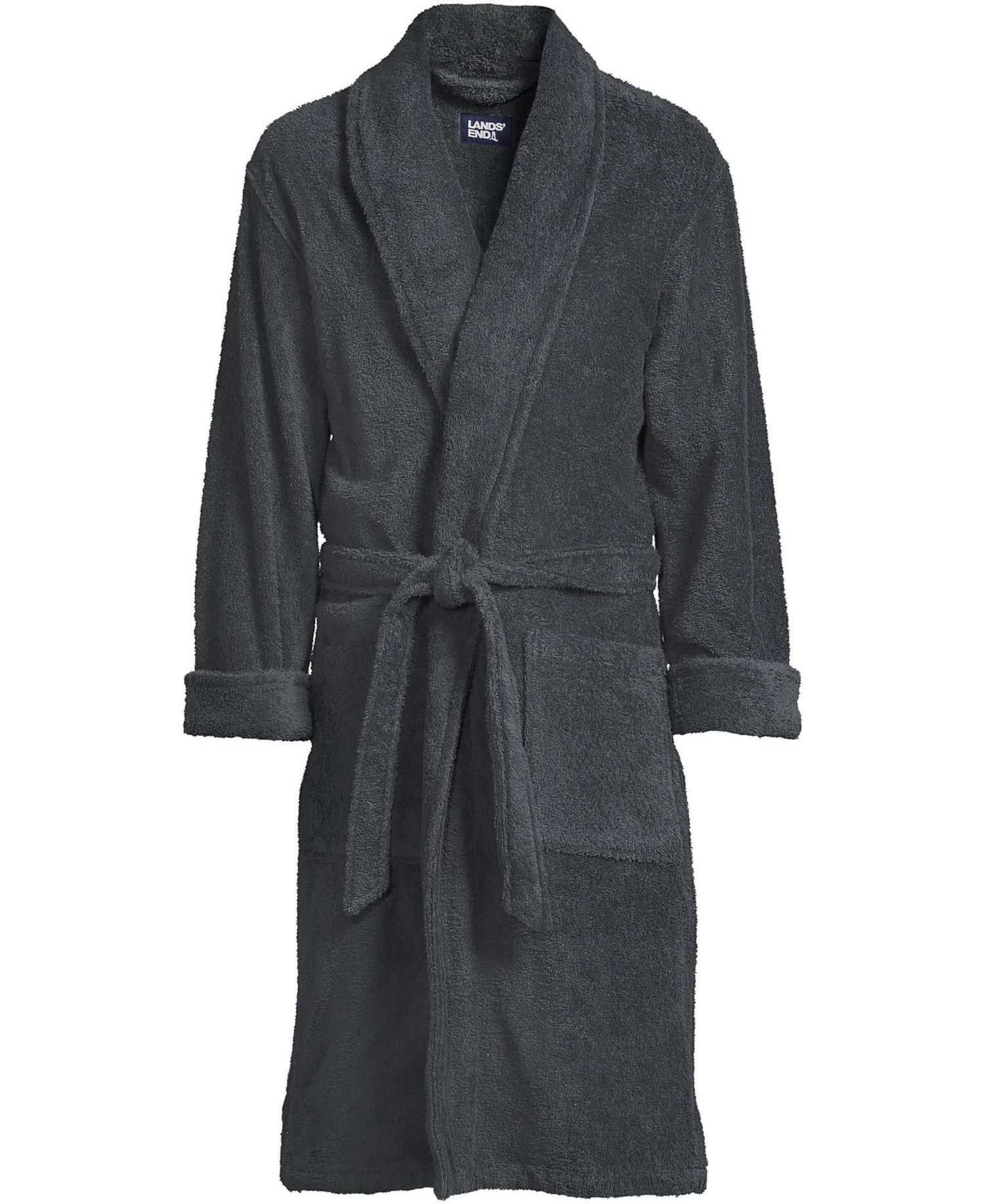 Big & Tall Calf Length Turkish Terry Robe