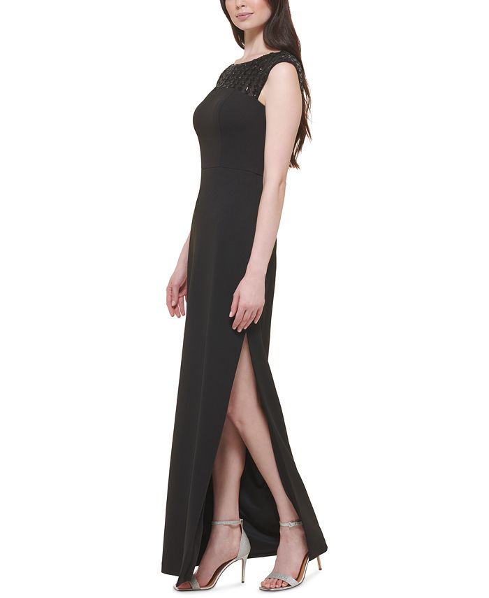 vince camuto ruched asymmetric laguna crepe dress Stripe Sky Poplin Cupped Midi Dress