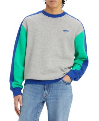 Levi s Men s Relaxed Fit Colorblocked Logo Sweatshirt Created for Macy s Macy s