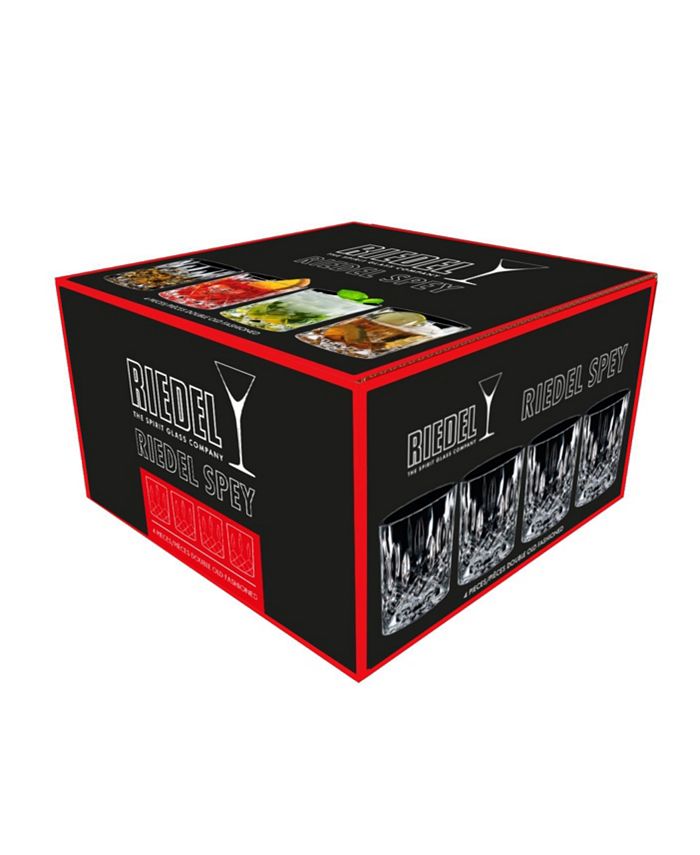 Riedel Spey Double OldFashioned Glasses, Set of 4 Macy's