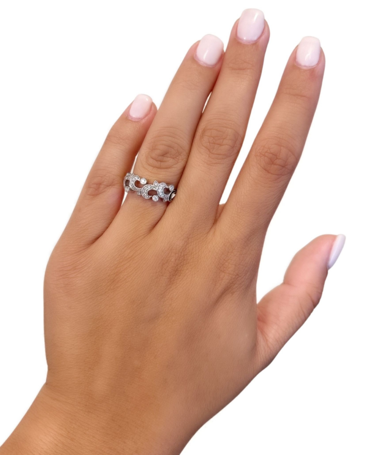 Le Vian Vanilla Diamond Filigree Ring (1/6 ct. t.w.) in Platinum - P95 Ring