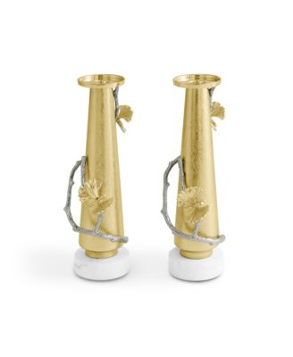 Butterfly Ginkgo Luxe Candleholders