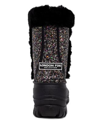 London Fog Little and Big Girls Idina Duck Lace Up Boots  display picture 1