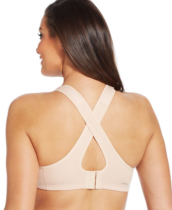 Jockey Sport FullFigure Cross Back Underwire Sports Bra 7535 & Reviews