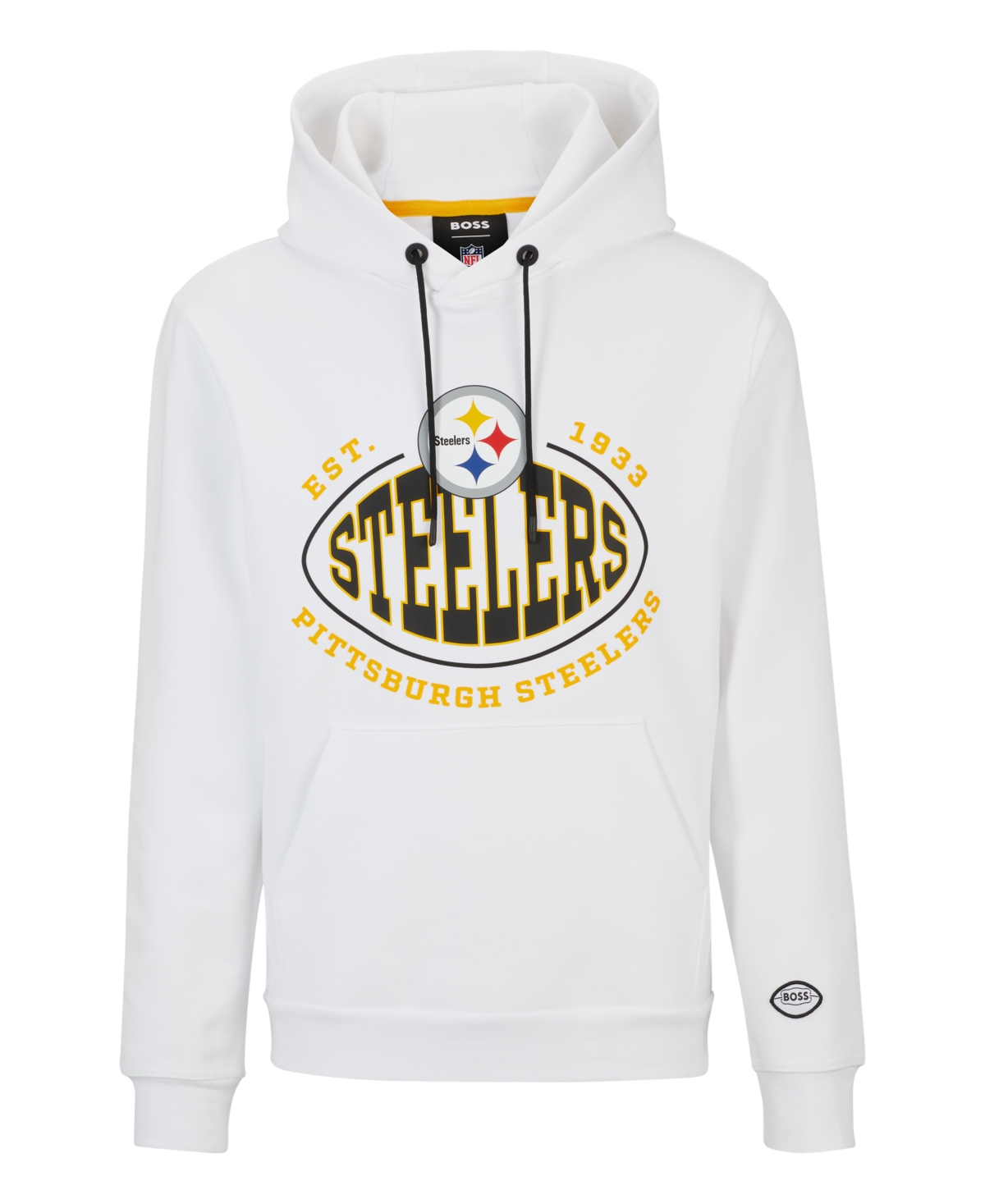 Boss by Hugo Boss Men's Boss x Nfl Hoodie Pittsburg Steelers