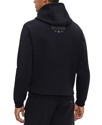 Boss bodywear hooded sweatshirt discount