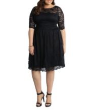 Black Party Cocktail Plus Size Dresses for Women Macy s