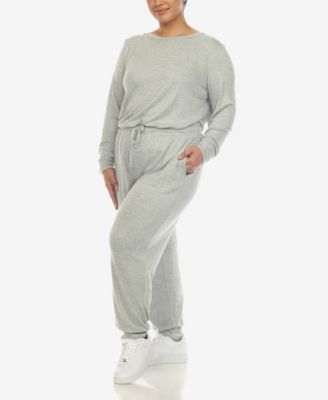 Plus Size Lounge Set, 2-Piece