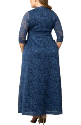 Women's Plus Size Maria Lace Evening Gown