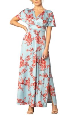 Women's Vienna Kimono Sleeve Long Maxi Dress