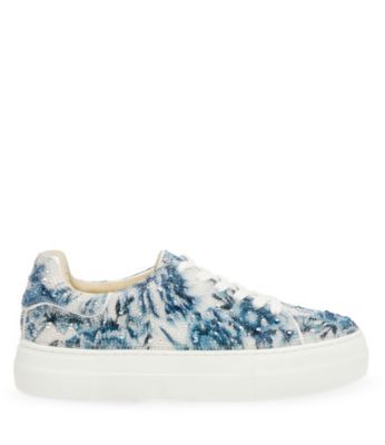 Betsey Johnson Women's Sidny Rhinestone Platform Sneakers