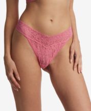 Hanky Panky Women's Daily Lace Low Rise Thong - One Size - Fairy Dust Pink  : Target