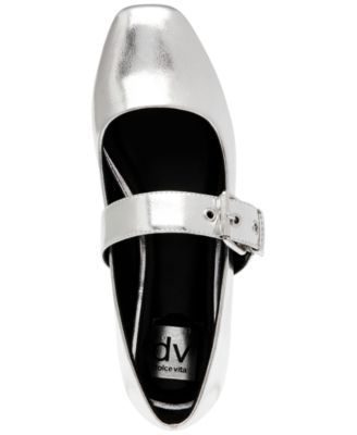 thumbnail image 2 of MALUQASS Women's Mesh Flats - Fishnet Mary Jane Shoes With Buckle Strap & Memory Foam 2 of 14
