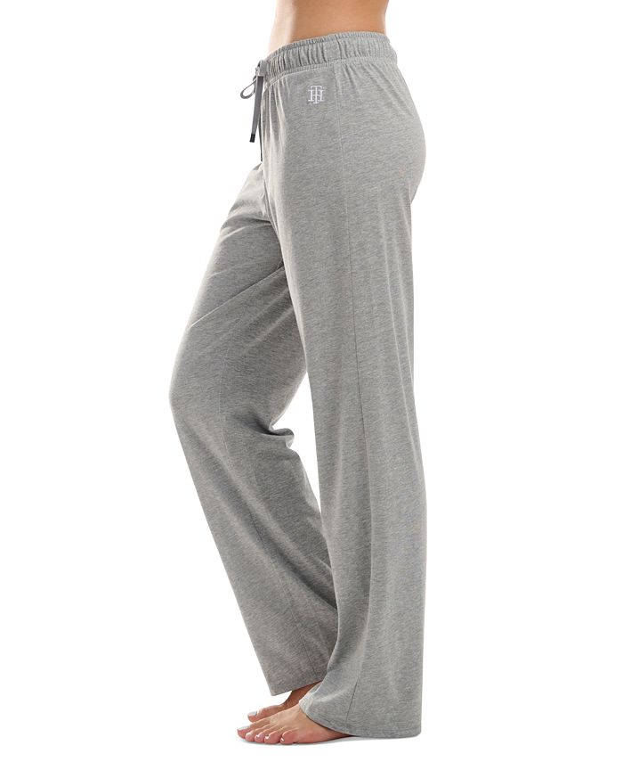 Tommy Hilfiger Curve lounge track pant in medium heather gray
