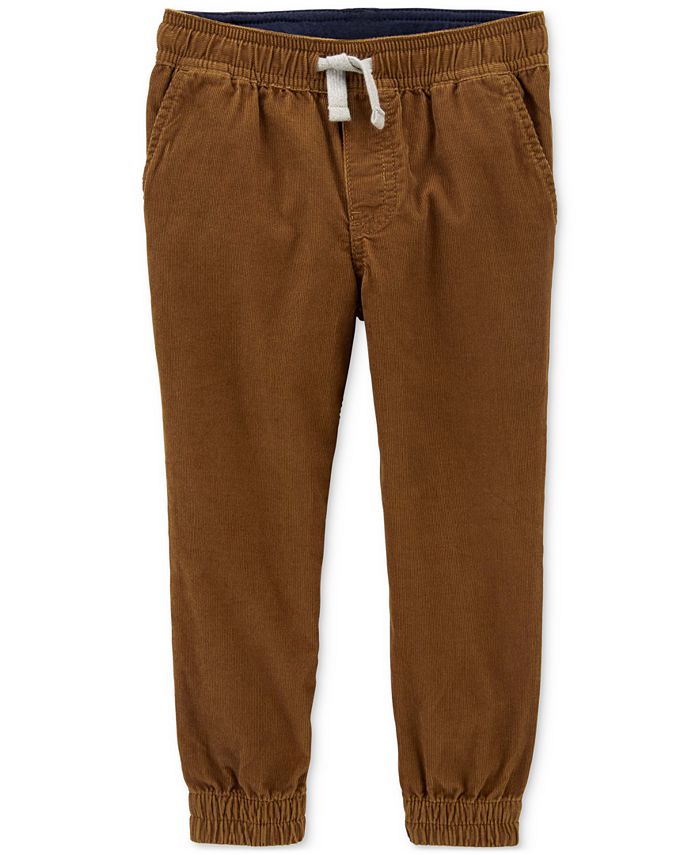 Carter's Toddler Boys Pull-On Cotton Corduroy Pants - Macy's