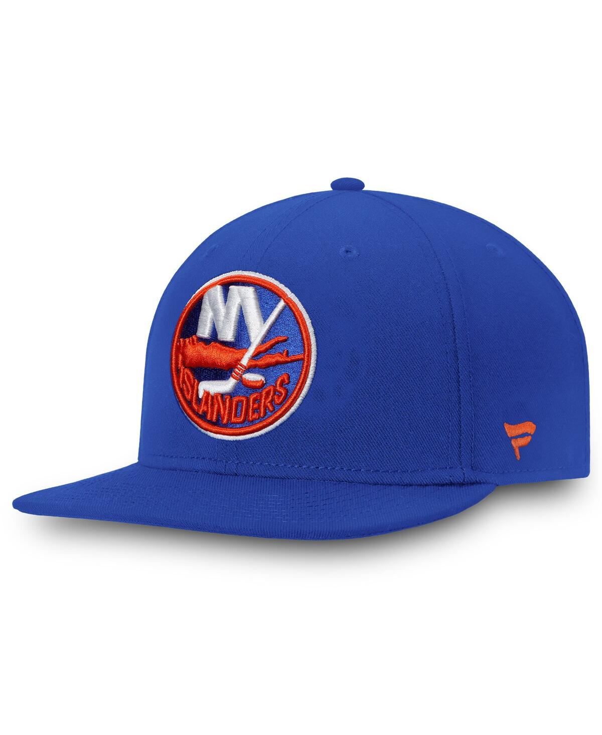 Fanatics Men's  Branded Royal New York Islanders Core Primary Logo Fitted Hat
