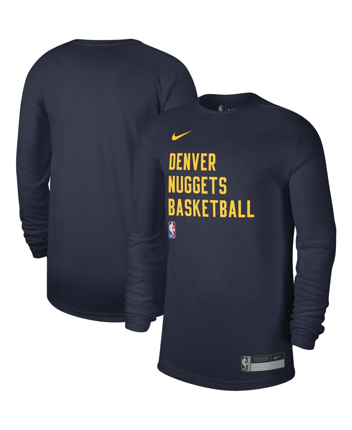 Nike Men's And Women's  Navy Indiana Pacers 2023/24 Legend On-court Practice Long Sleeve T-shirt