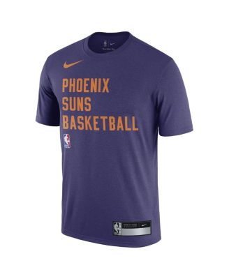Men's Purple Phoenix Suns 2023 Sideline Legend Performance Practice T-shirt
