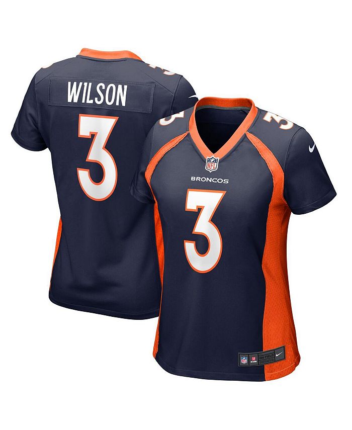 Nike Women's Russell Wilson Navy Denver Broncos Alternate Game Jersey -  Macy's