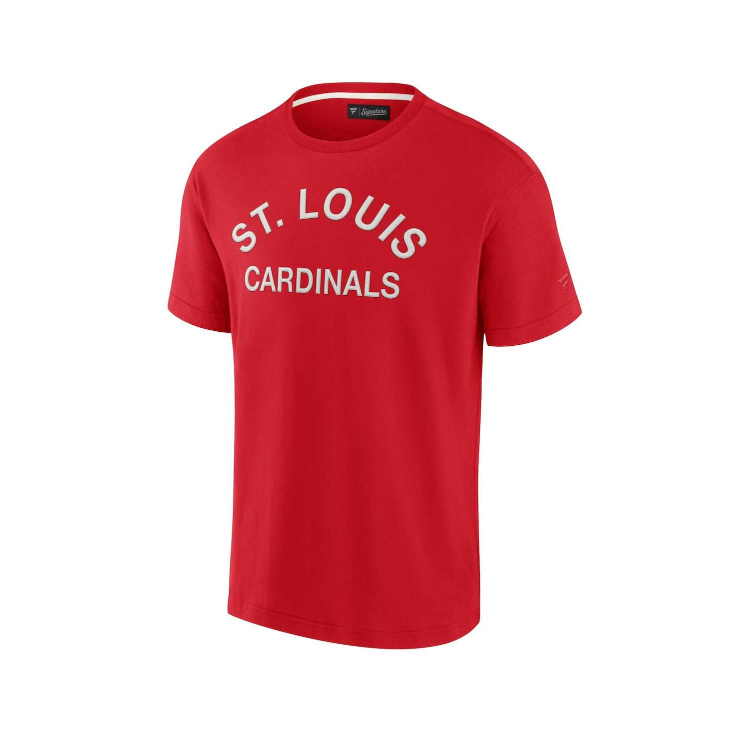 Men's and Women's Red St. Louis Cardinals Super Soft Short Sleeve T-shirt