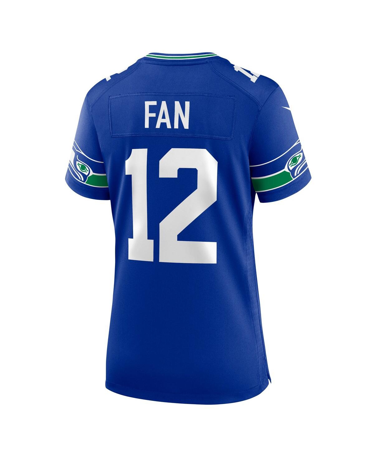Nike Women's 12th Fan Seattle Seahawks Throwback Player Game Jersey