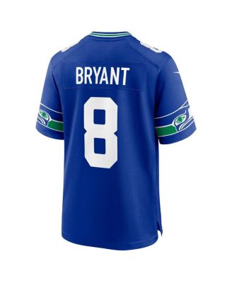 Men's Coby Bryant Royal Seattle Seahawks Throwback Player Game Jersey