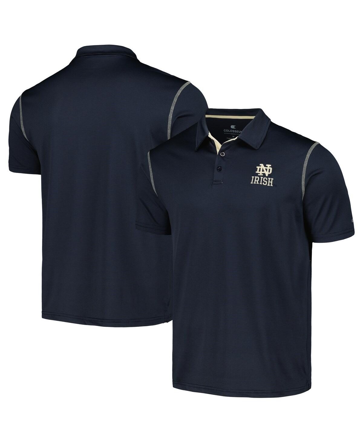 Colosseum Men's  Navy Notre Dame Fighting Irish Cameron Polo Shirt
