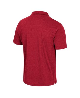 Men's Cardinal Arkansas Razorbacks No Problemo Polo Shirt
