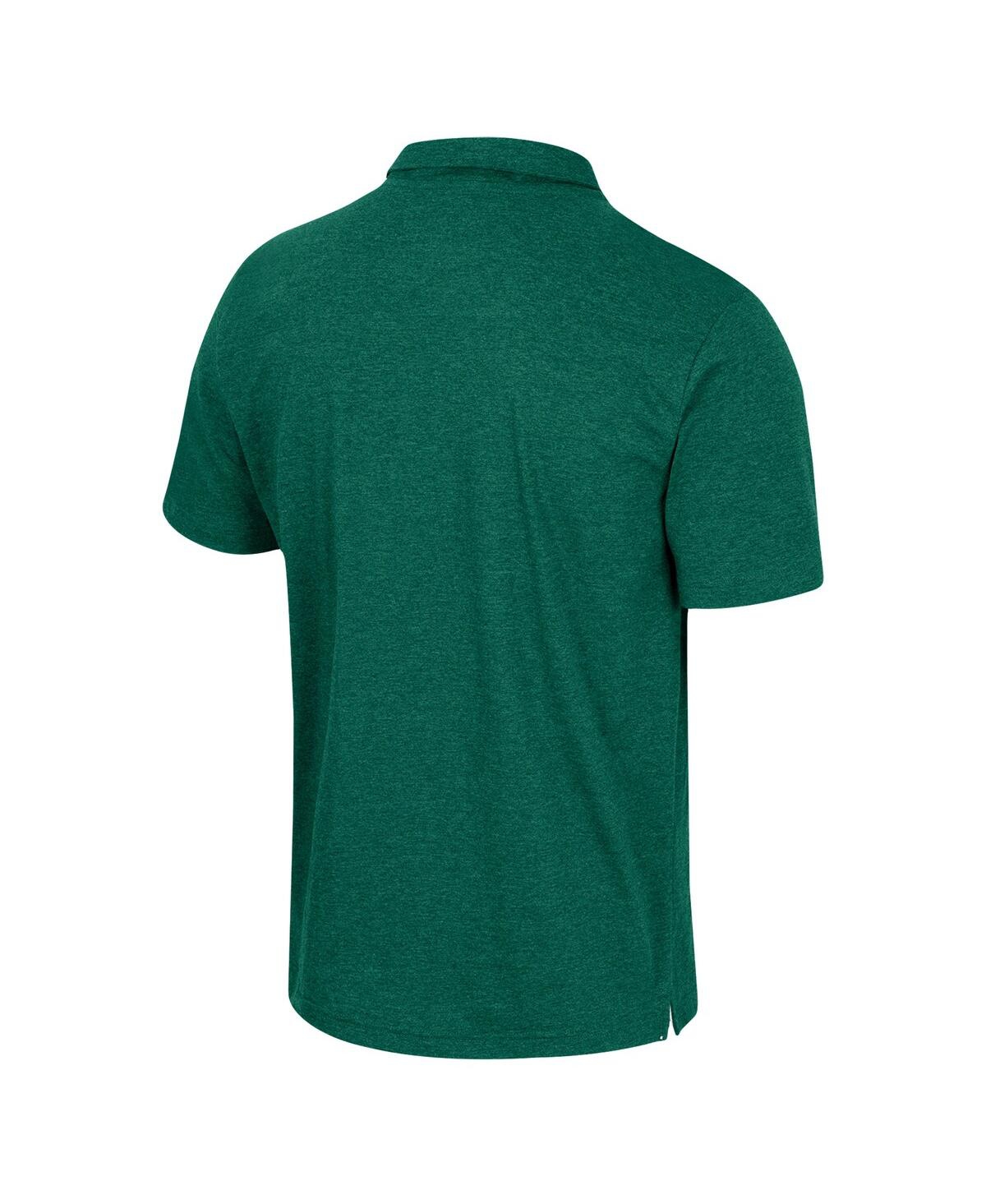 Shop Colosseum Men's  Green Michigan State Spartans No Problemo Polo Shirt