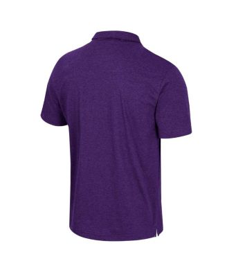 Men's Purple TCU Horned Frogs No Problemo Polo Shirt