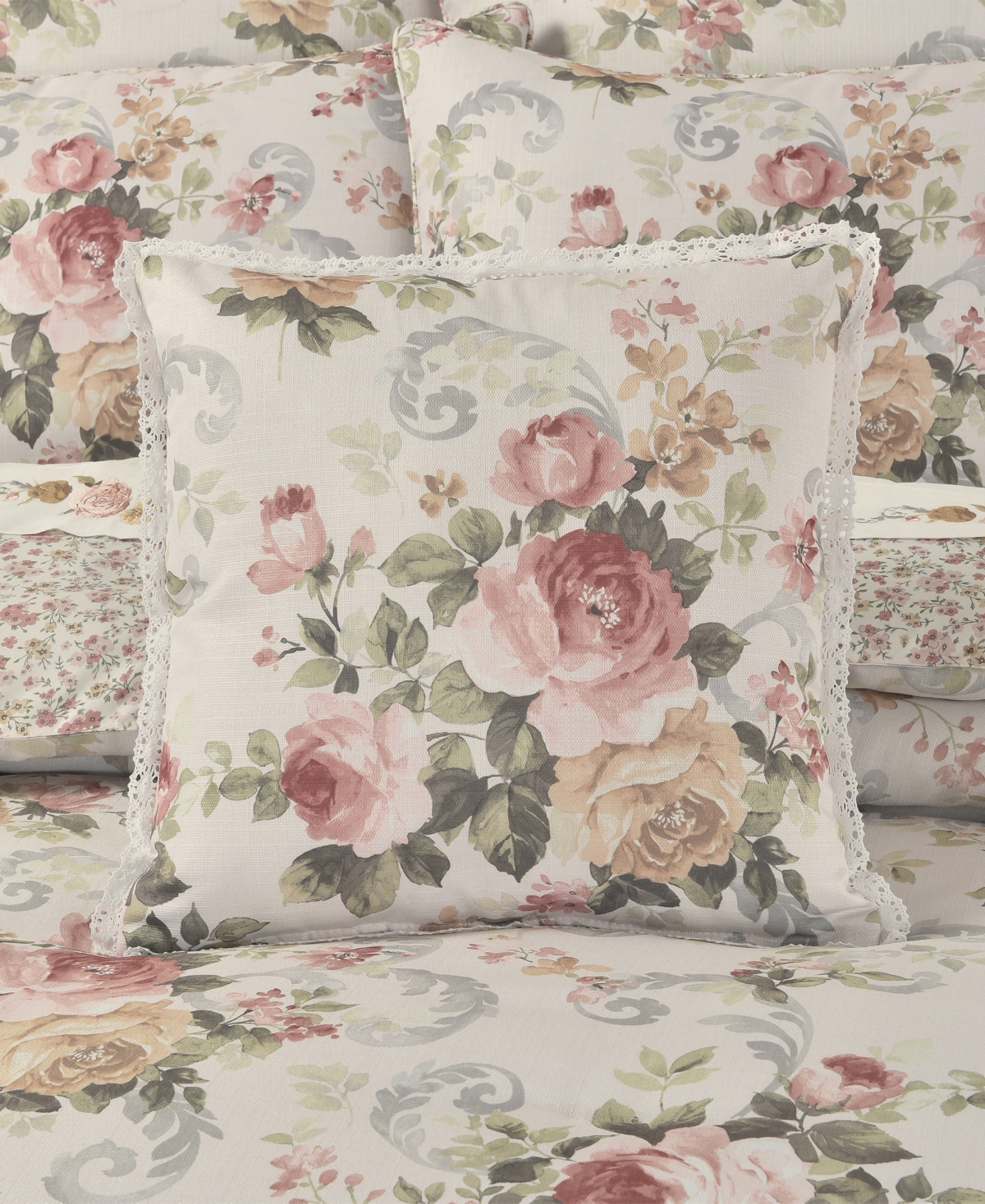 Royal Court Chablis Square Decorative Pillow, 16