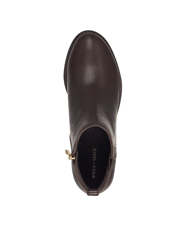 Easy spirit kaymeen leather ankle booties new arrivals