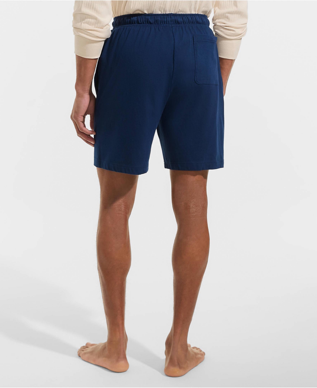 Lands' End Men's Knit Jersey Pajama Shorts