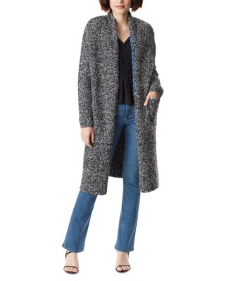 Sam Edelman - Women's Nyla Contrasting-Thread Coatigan Sweater