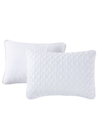 Diamond Stitched 3 Piece Quilt Set, Full/Queen