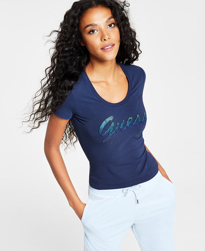 Guess women's deals tops macys