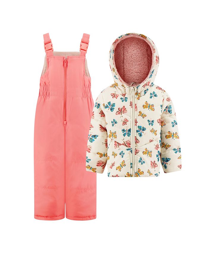 Macy's baby girl snowsuit on sale