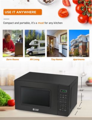 0.7 Cu. Ft. Counter Top Microwave,Black