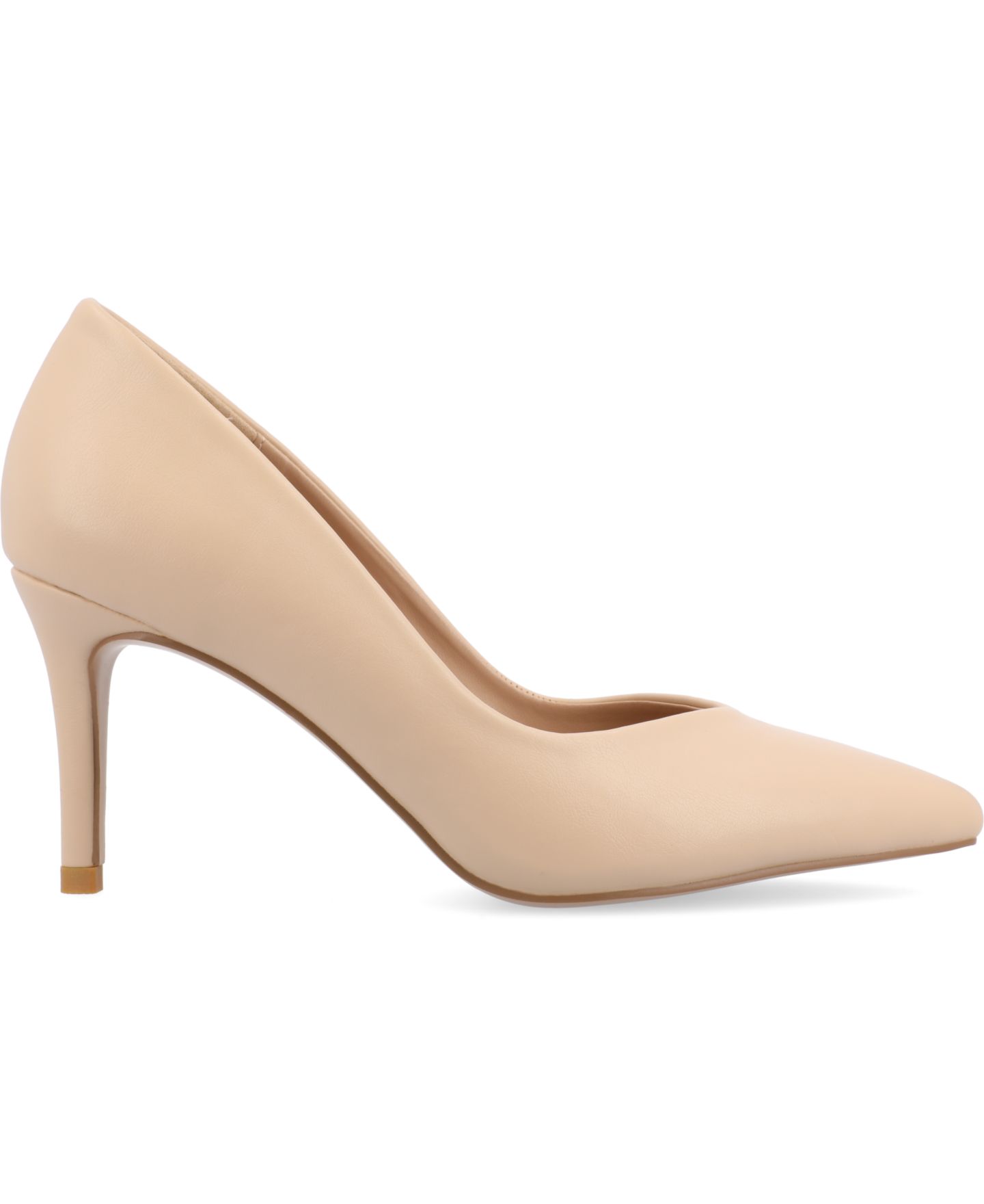 Женские туфли Journee Collection Gabriella Pointed Toe, цвет: Ракушечный — фото 2