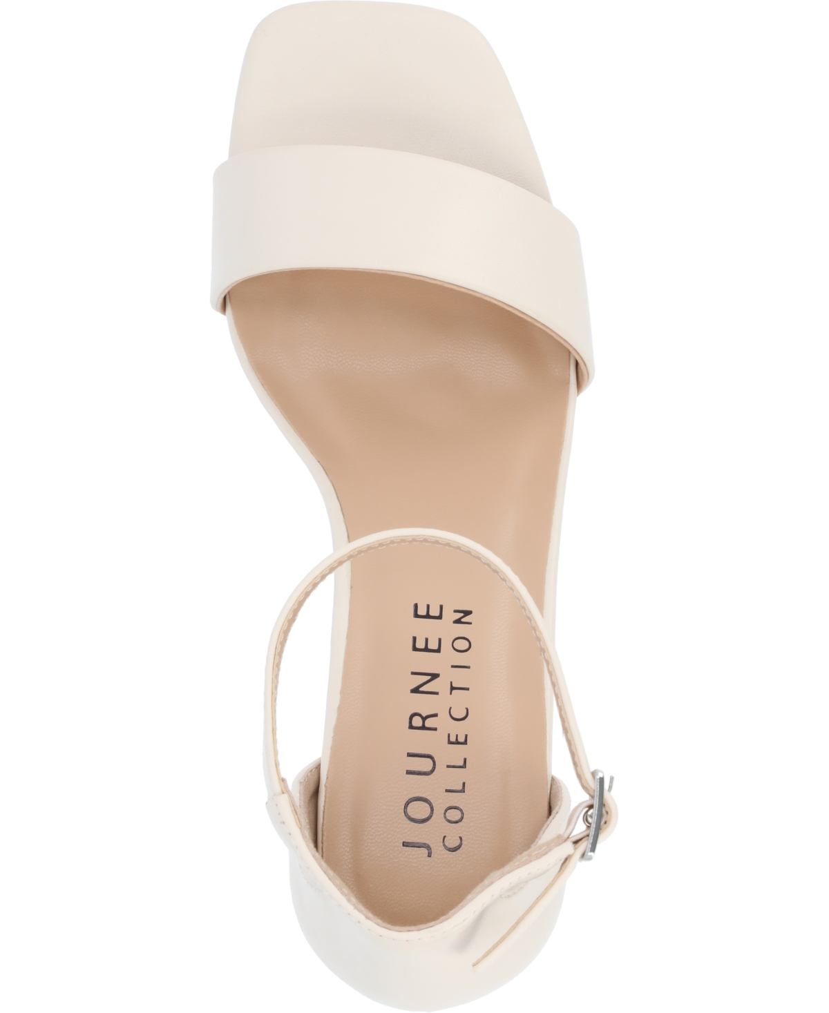 Journee Collection Collection Women's Wide Width Supernatural Tru Comfort Foam Valenncia Pumps Warm Shades In White
