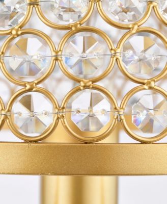 Gizella 9.5" 1-Light Indoor Table Lamp with Light Kit