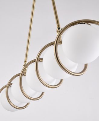 Dazzle 36" 5-Light Indoor Chandelier with Light Kit