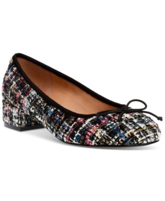 Steve Madden - Women's Cherish Block-Heel Ballet Flats