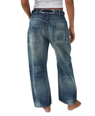 Women's Moxie Cotton Low-Slung Barrel Jeans 