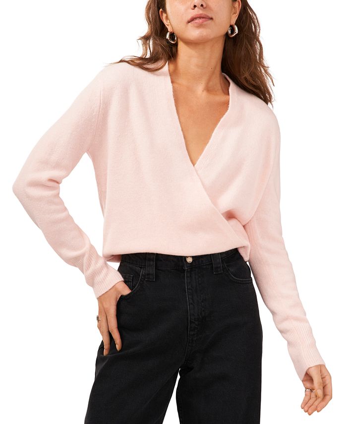 Macys wrap top sweater